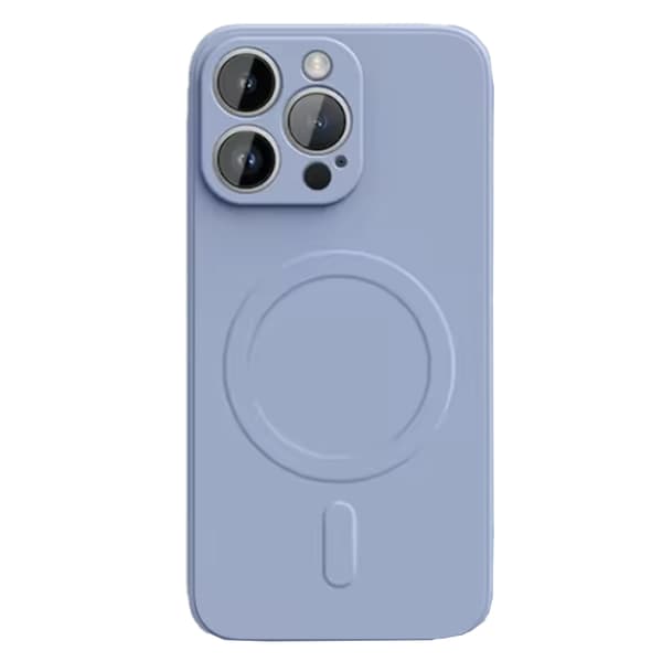iPhone 16 Pro Max - Slitstark och stöttåligt Elegant Skal Mörklila