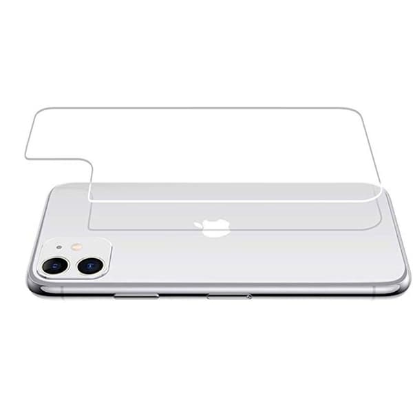 iPhone 11 3-PACK Baksida Skärmskydd 9H Screen-Fit HD-Clear Transparent