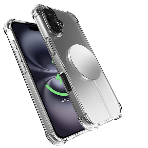 iPhone 16 Plus - Stötdämpande Silikonskal från Leman!