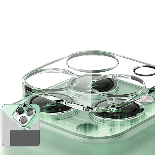 iPhone 15 Pro Max -  Kameralinsskydd Standard HD 0,3mm Transparent