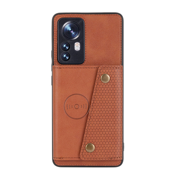 Xiaomi Mi 12 - Skal med Korthållare Grå