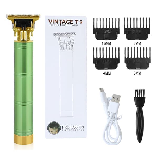 Professionell Hög Kvalitet Rakapparat / Trimmer Grön