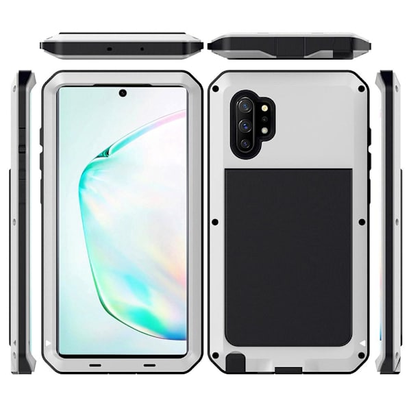 Samsung Galaxy Note10+ - Kraftfullt HEAVY DUTY Skyddsskal Vit Vit