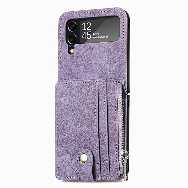 Skal med Kortack - Samsung Galaxy Z Flip 3 Grön