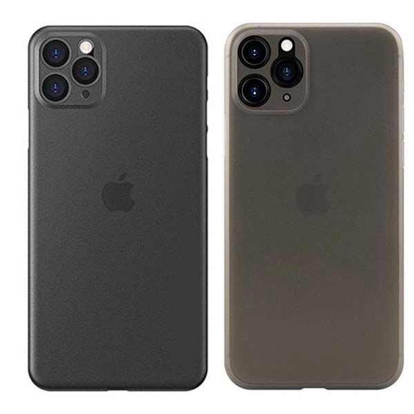 iPhone 11 - Genomtänkt Tunt Floveme Skyddsskal Svart