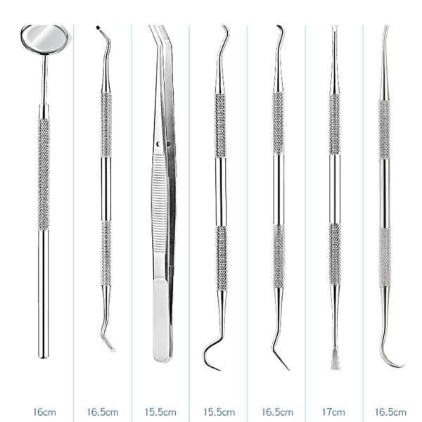 Hammashoitovälineet Setti Suun hygienia Hampaiden puhdistus 5-SET