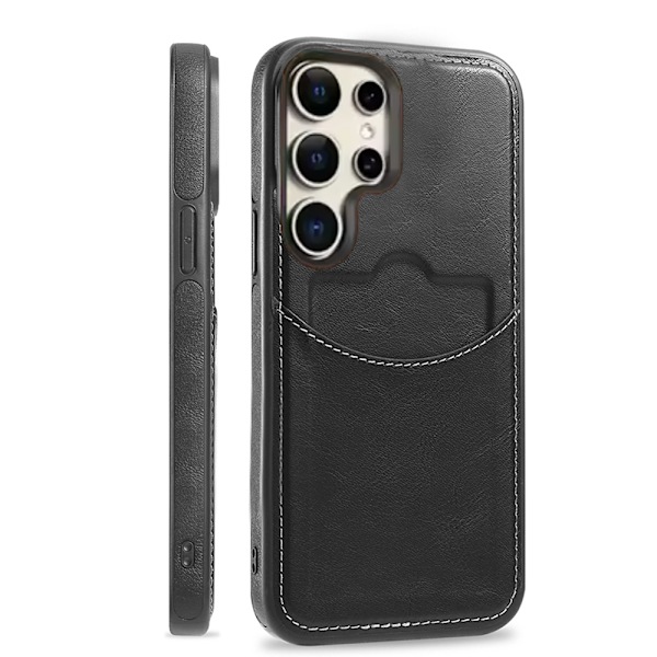 Samsung Galaxy S23 Ultra Kortfodral - Skydd & Funktion i Ett Svart