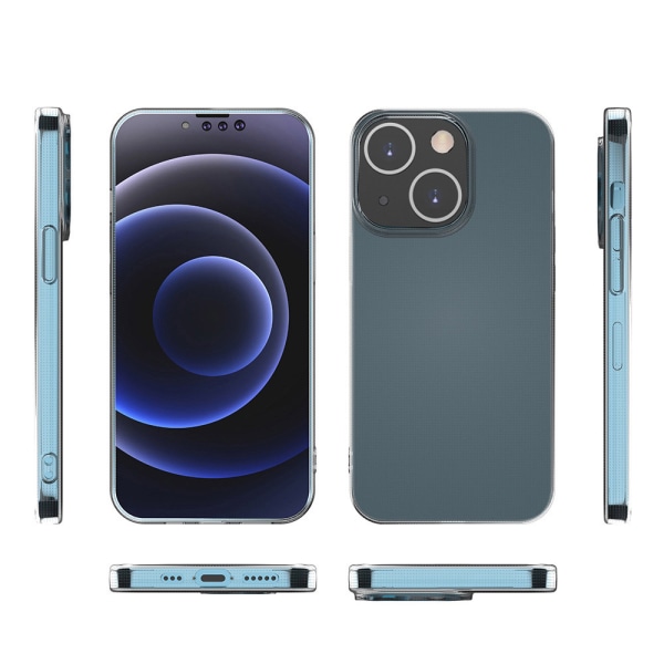 iPhone 14 Plus - Tunt LEMAN Cover Svart