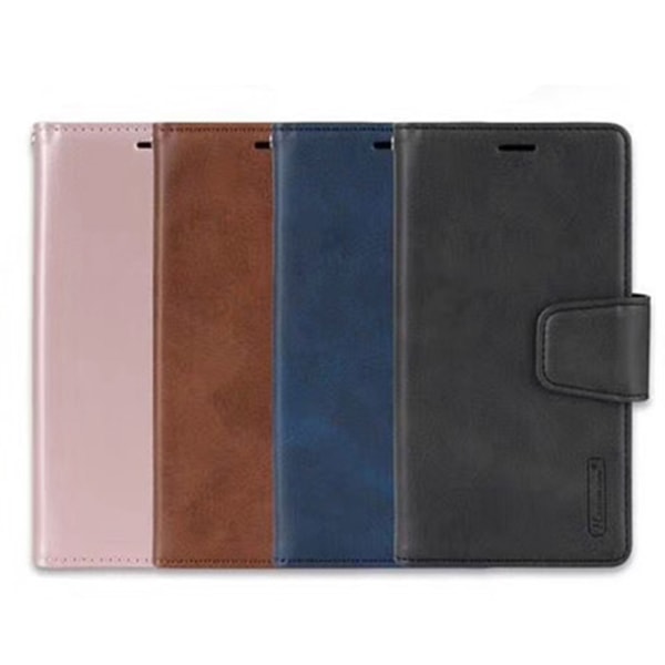 iPhone 13 - Stilfuldt Praktisk Pungetui (HANMAN) Brun