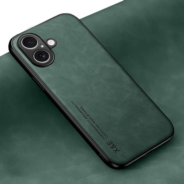 iPhone 16  Lyxig Mockayta & Tunn Design Blå