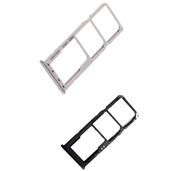 Samsung Galaxy A70 Reservdel Dual Sim-Kortläsare Silver