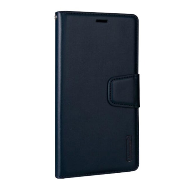 iPhone 12 - Elegant Wallet Case (Hanman) Rosaröd