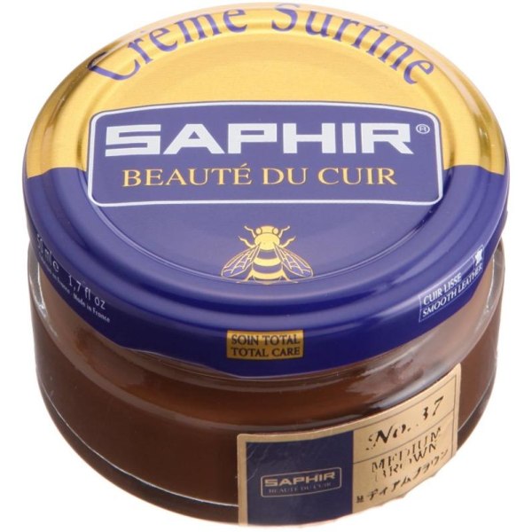 Saphir SURFINE Exklusiv Skokräm Brun