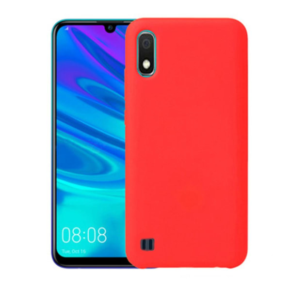 Samsung Galaxy A10 - NKOBEE Silikone Cover Röd