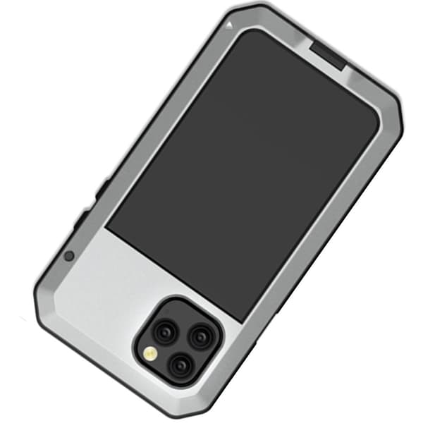 iPhone 11 - Heavy Duty Beskyttende Helkropsskal Silver