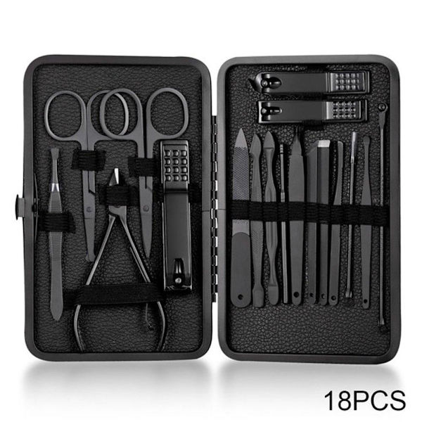 Hög Kvalitets Manikyr/Pedikyr Kit 10-Pack