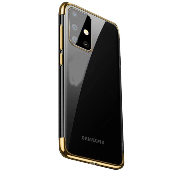 Samsung Galaxy A71 - Floveme-silikonisuoja Guld