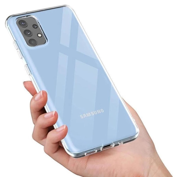 Samsung Galaxy A32 - FLOVEME Silikonskal Transparent