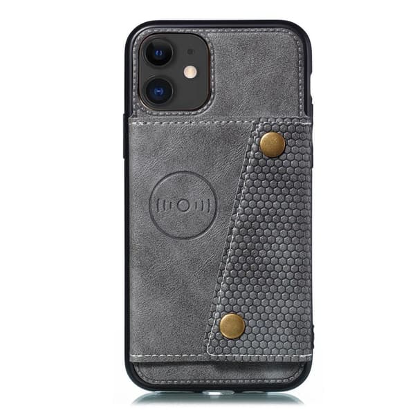 iPhone 12 - Cover med kortholder Mörkblå