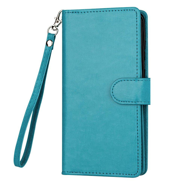 Samsung Galaxy S21 Plus - 9-Card Wallet Case Turkos