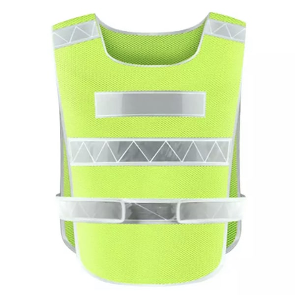 Hög Kvalitets Reflekterande Reflexväst Fluorescerande Gul