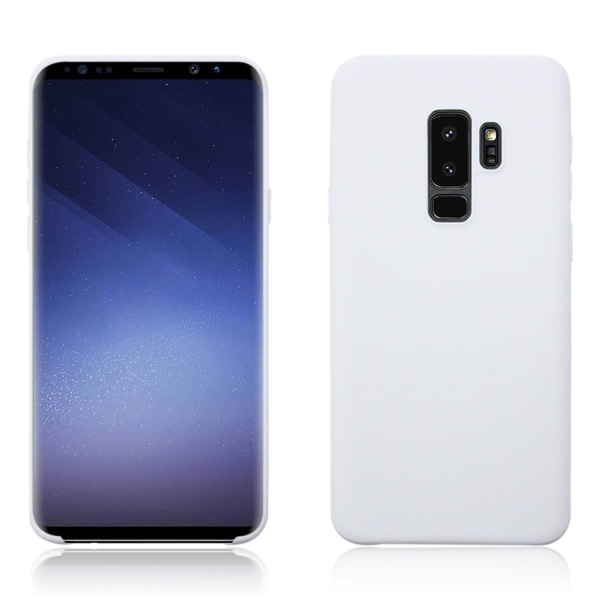 Samsung Galaxy S9+ - Stilrent Matt Silikonskal från NKOBEE Vit