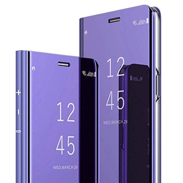 Samsung Galaxy A12 - Leman Fodral Lilablå