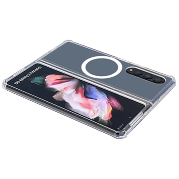 Samsung Galaxy Z Fold 4 - Floveme Cover Genomskinlig