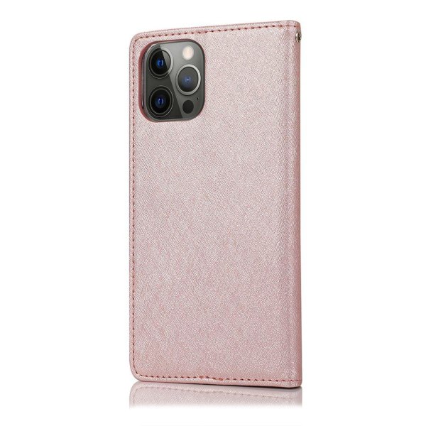 iPhone 12 Pro Max - Pung-etui (FLOVEME) Roséguld