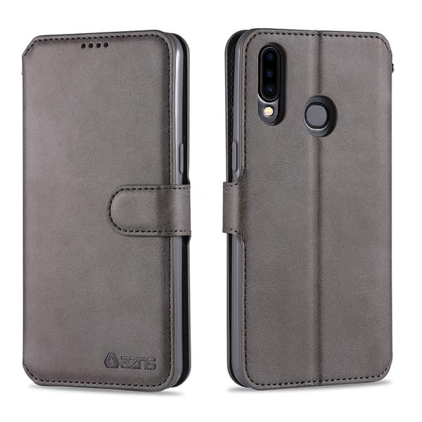 Samsung Galaxy A20S - Yazunshi Wallet Case Blå