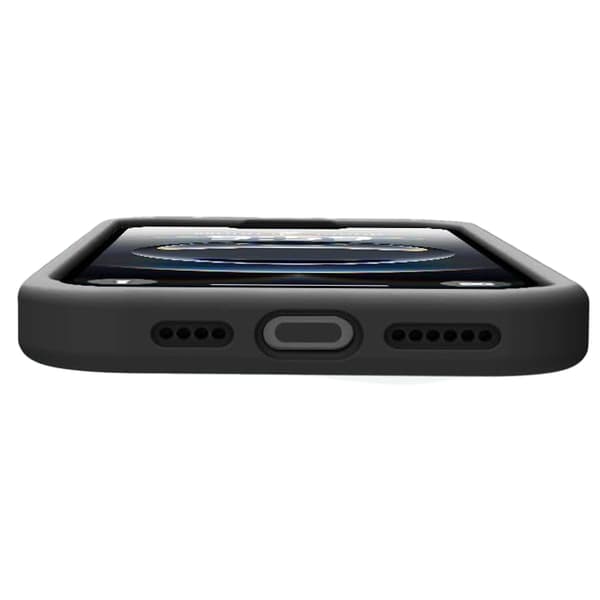 iPhone 16 E  Skyddsskal matt svart med exakt passform