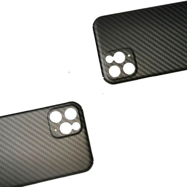 iPhone 11 Pro - Skyddsskal Karbon-Design Black
