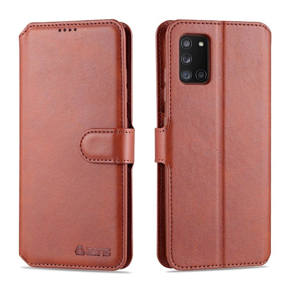 Samsung Galaxy A41 - Yazunshi Plånboksfodral Brown Brun