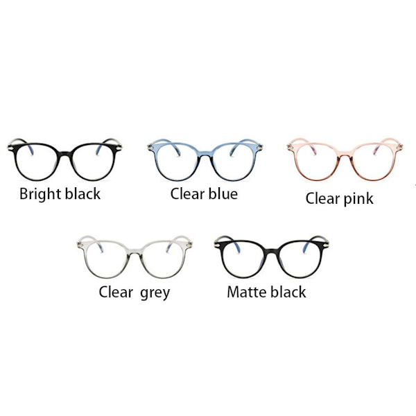 Effektfulla Anti-Blue Glasögon Matte Svart