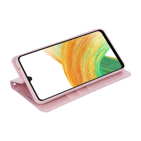 Samsung Galaxy A23 5G - Praktiskt Plånboksfodral Vikbar Svart