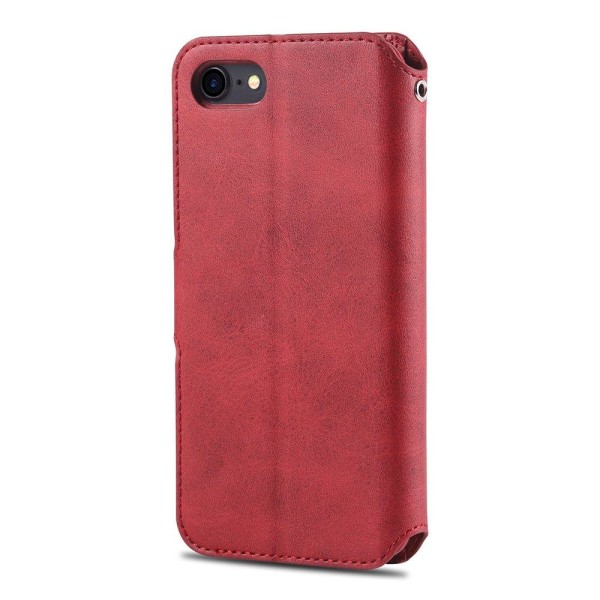 iPhone SE 2020 - Yazunshi-lompakkokotelo Röd