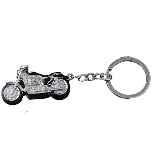 Motorcykel Nyckelring Grön
