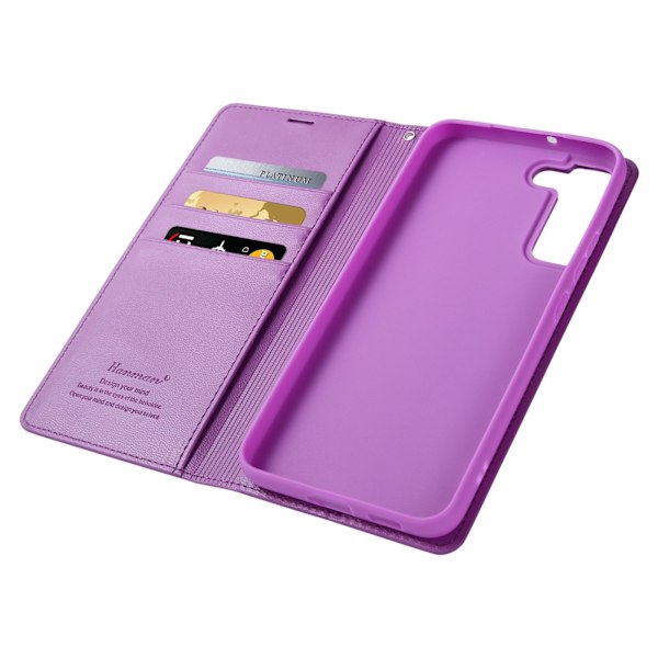 iPhone 16 Plus - Stilrent Hanman Minuo Stilrent Plånboksfodral Guld