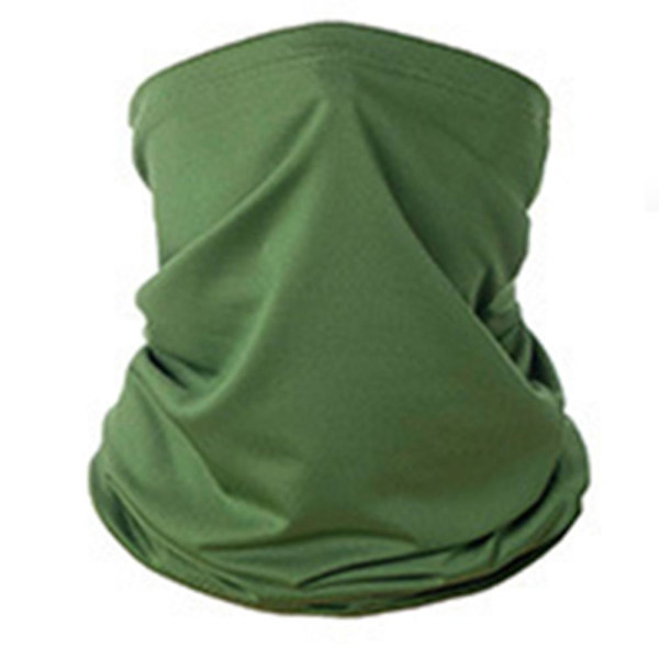 Bekväm Halsduk, Ansiktsmask, Pannband Grön