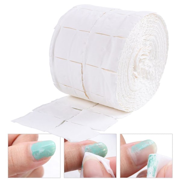Rengörings Pads (Bomull) Vit Rengörings Pads 500st