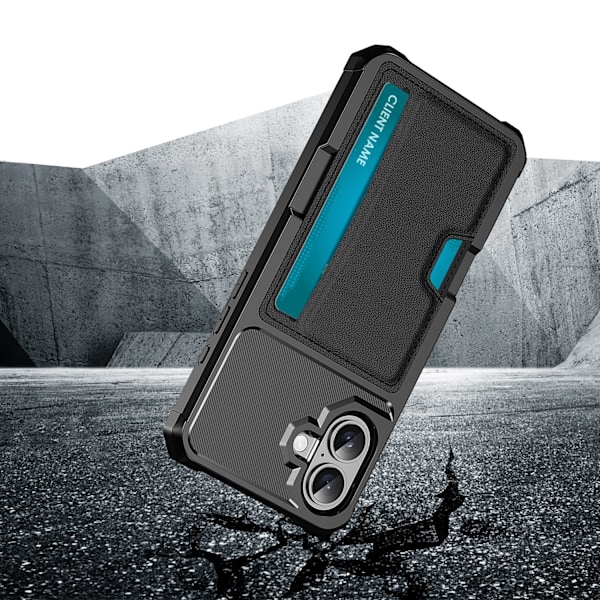 iPhone 16 Kortfodral - Tunn Design, Maximal Funktion