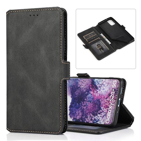 Samsung Galaxy S20 FE - Praktiskt Stilrent Plånboksfodral FLOVEME Brun
