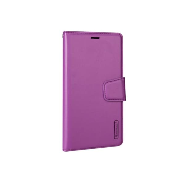 Elegant Fodral med Plånbok från Hanman - Samsung Galaxy S10 Plus Marinblå