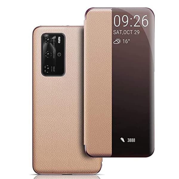 Huawei P40 Pro - Stilrent Fodral (NKOBEE) Guld