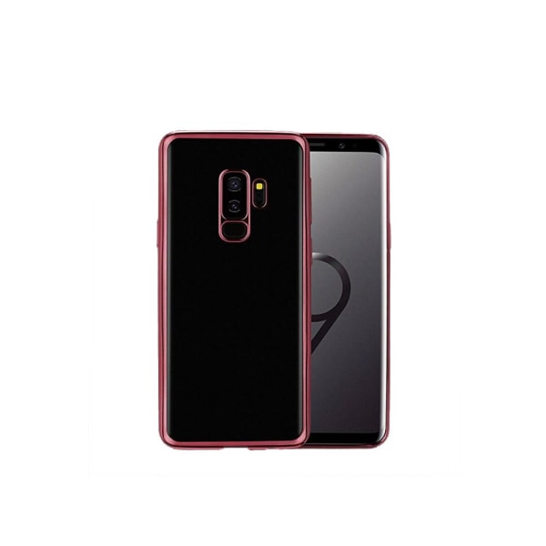 Samsung Galaxy S9Plus - FLOVEME:n tyylikäs silikonikuori Röd