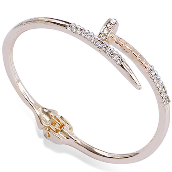 Hög Kvalitet Konstkristall Dam Armband Silver