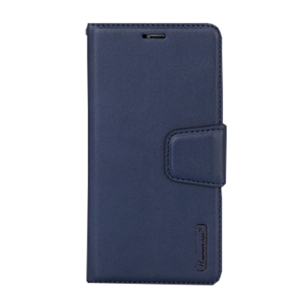 iPhone 12 - Elegant Wallet Case (Hanman) Marinblå