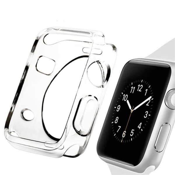 Apple Watch Series 1/2/3 Silikonskal Transparent 38mm