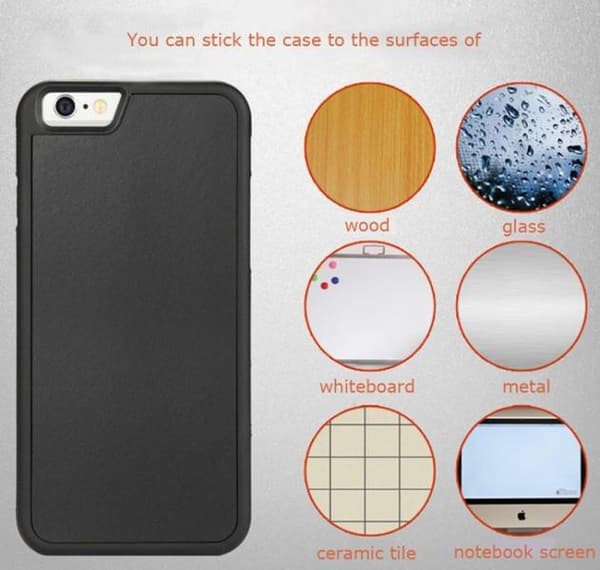 Praktiskt Anti-Gravity Silicon skal för iPhone 6/6S PLUS FLOVEME Mint