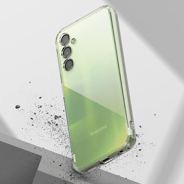 Samsung Galaxy S25 FE - Stötdämpande silikonskal Transparent